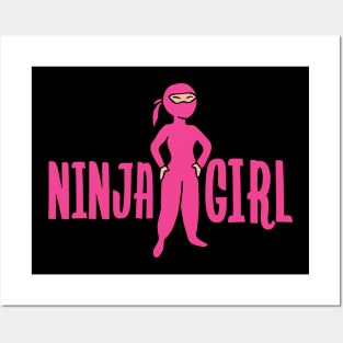 Ninja Girl Posters and Art